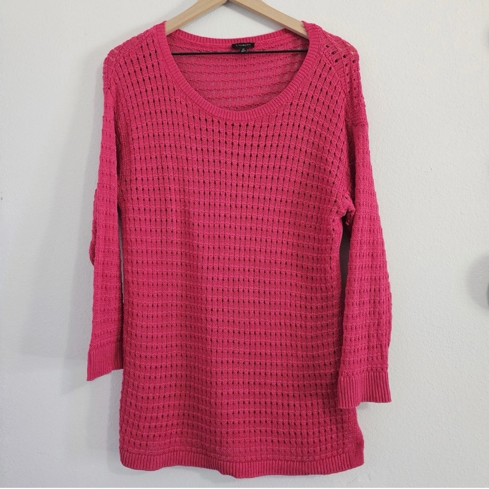 Talbots -‎ Open Knit Sweater